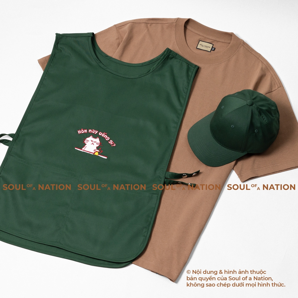 Dự án Tạp dề dài đồng phục thêu Whimsy theo yêu cầu