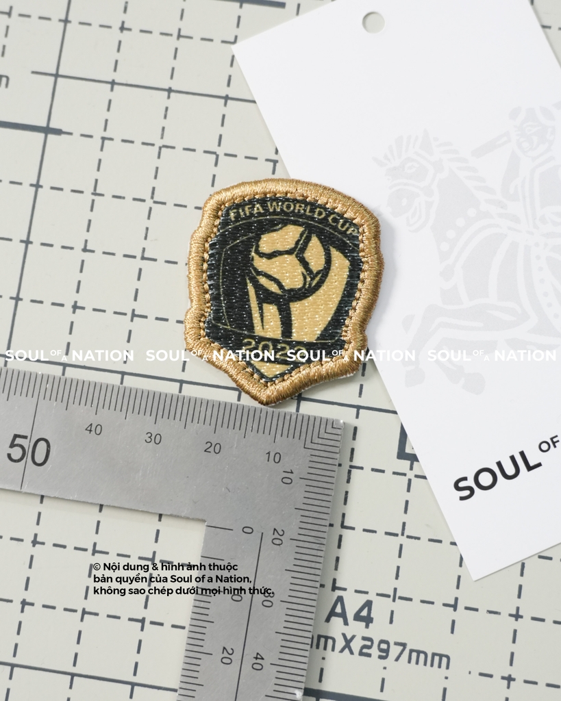 Patch in nhuộm chỉ FIFA WORLD CUP, MESSI theo yêu cầu