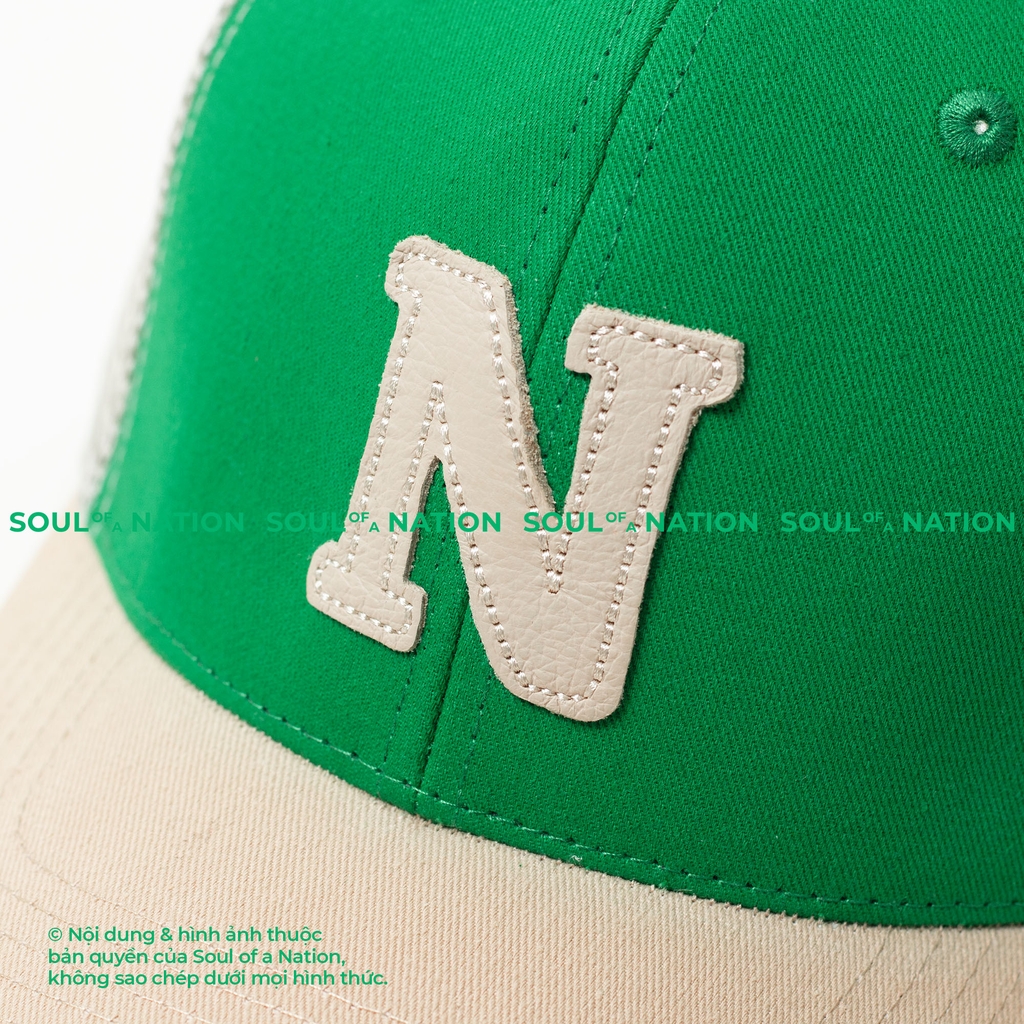 Dự án Nón trucker đồng phục patch da thêu Naver theo yêu cầu