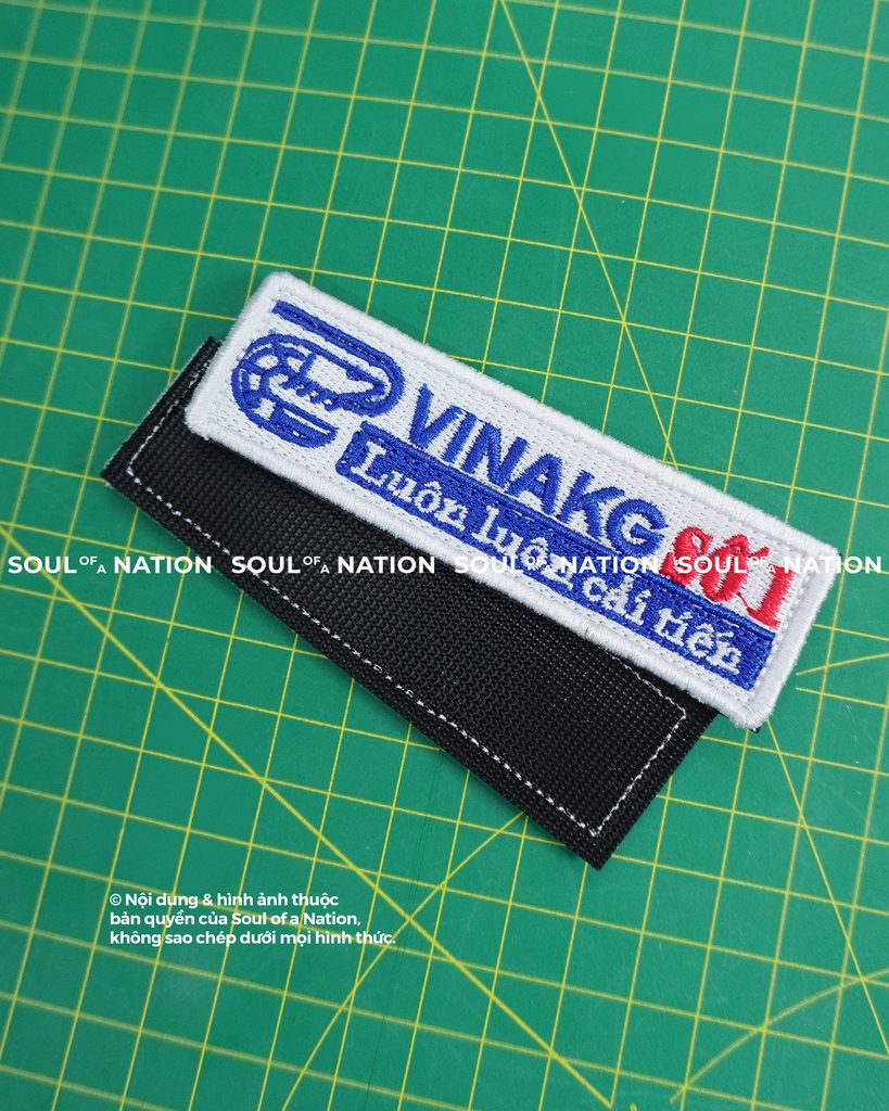 Patch thêu hình ôm viền VINAKG SỐ 1 theo yêu cầu