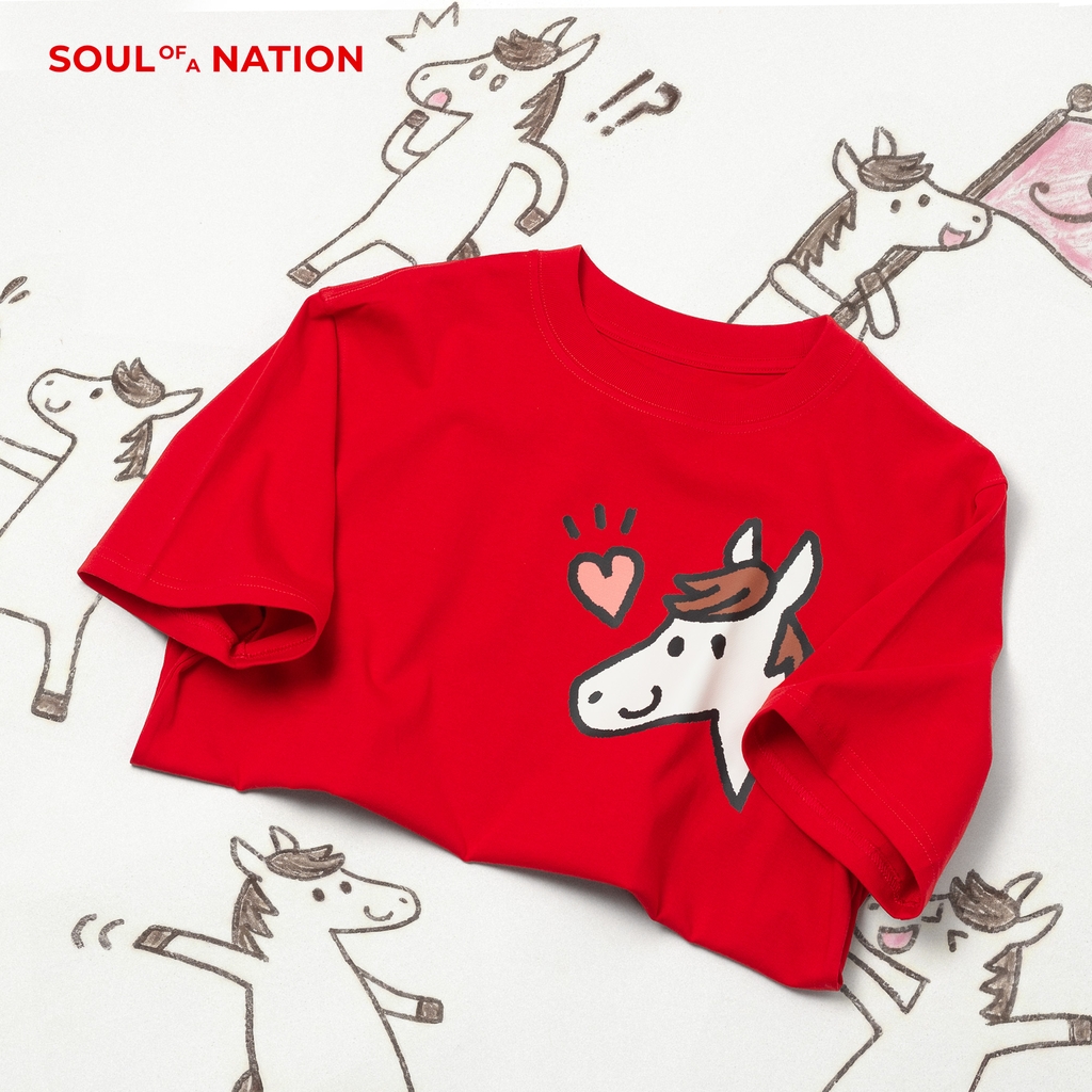 Áo Thun - In Ngựa Cute