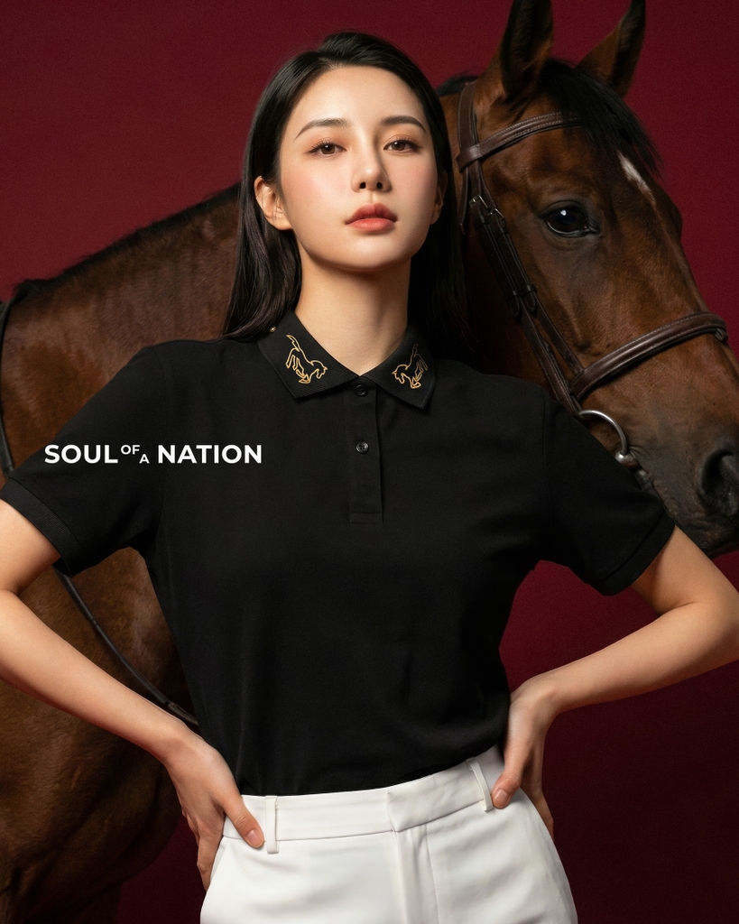 Áo Polo - Thêu Song Mã Phi Phong