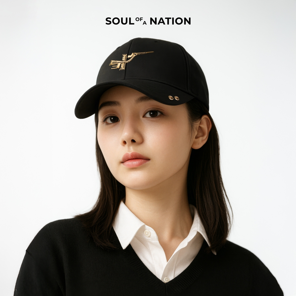 Nón Lưỡi Trai - Thêu Chim Lạc Đính Khoen Kim Loại