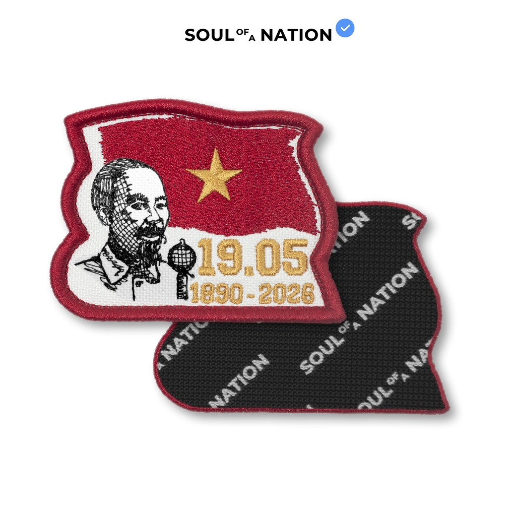 Patch Thêu - Chân Dung Bác Hồ