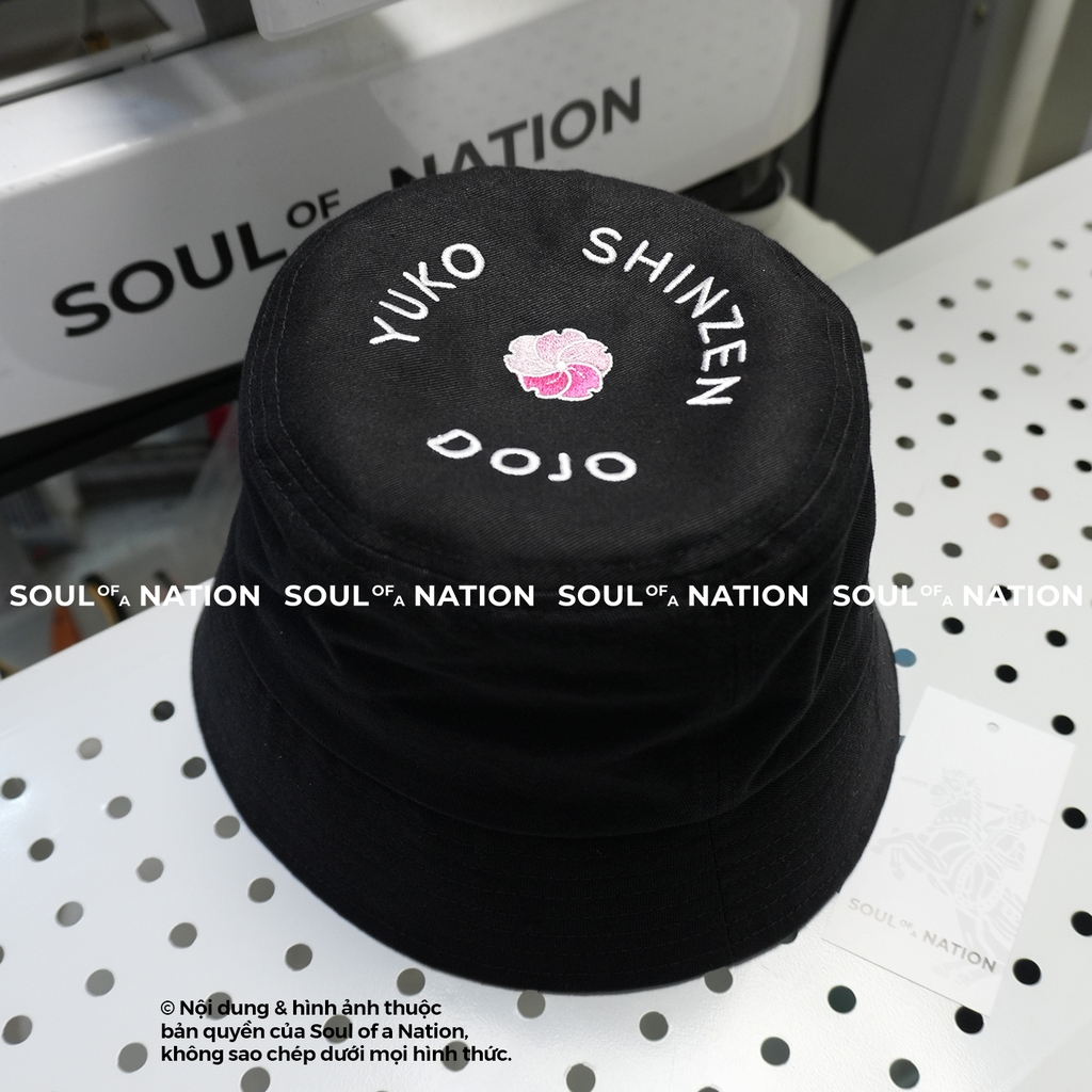 Dự án Nón bucket thêu theo yêu cầu YUKO SHINZEN DOJO