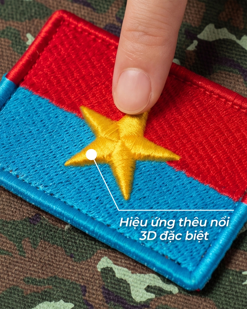 Patch Thêu - Cờ Giải Phóng