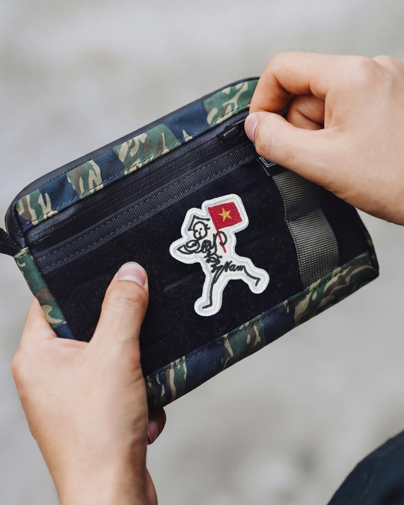 Patch Thêu - Ký Họa Của Bác Hồ