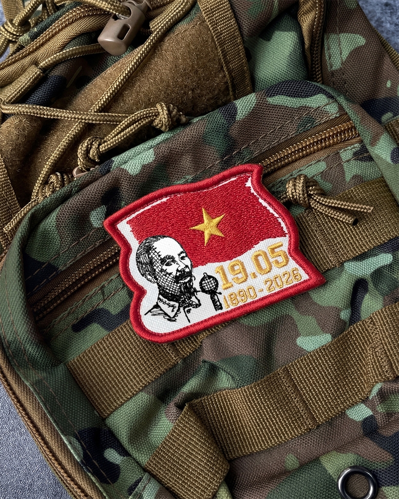 Patch Thêu - Chân Dung Bác Hồ