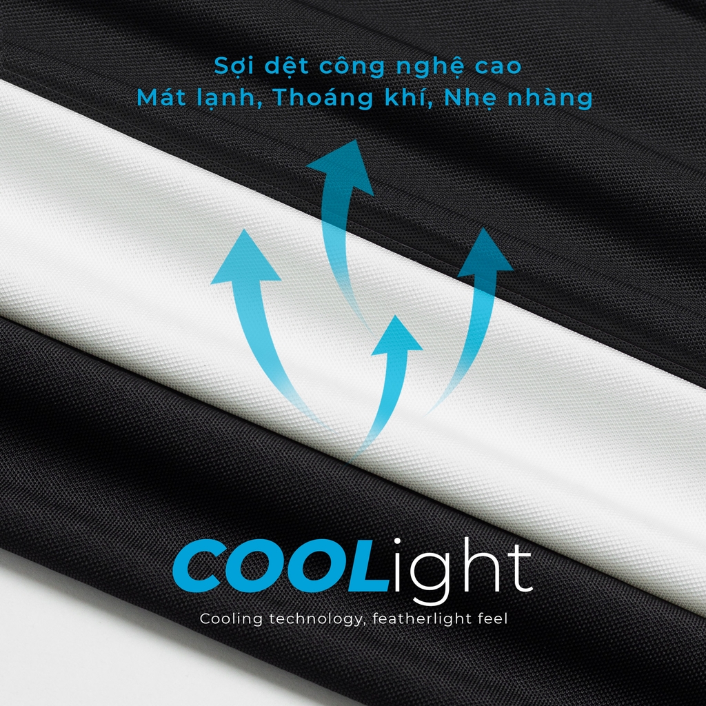 Áo Polo COOLight Phối Cổ - Thêu 12 Con Giáp Tinh Tế