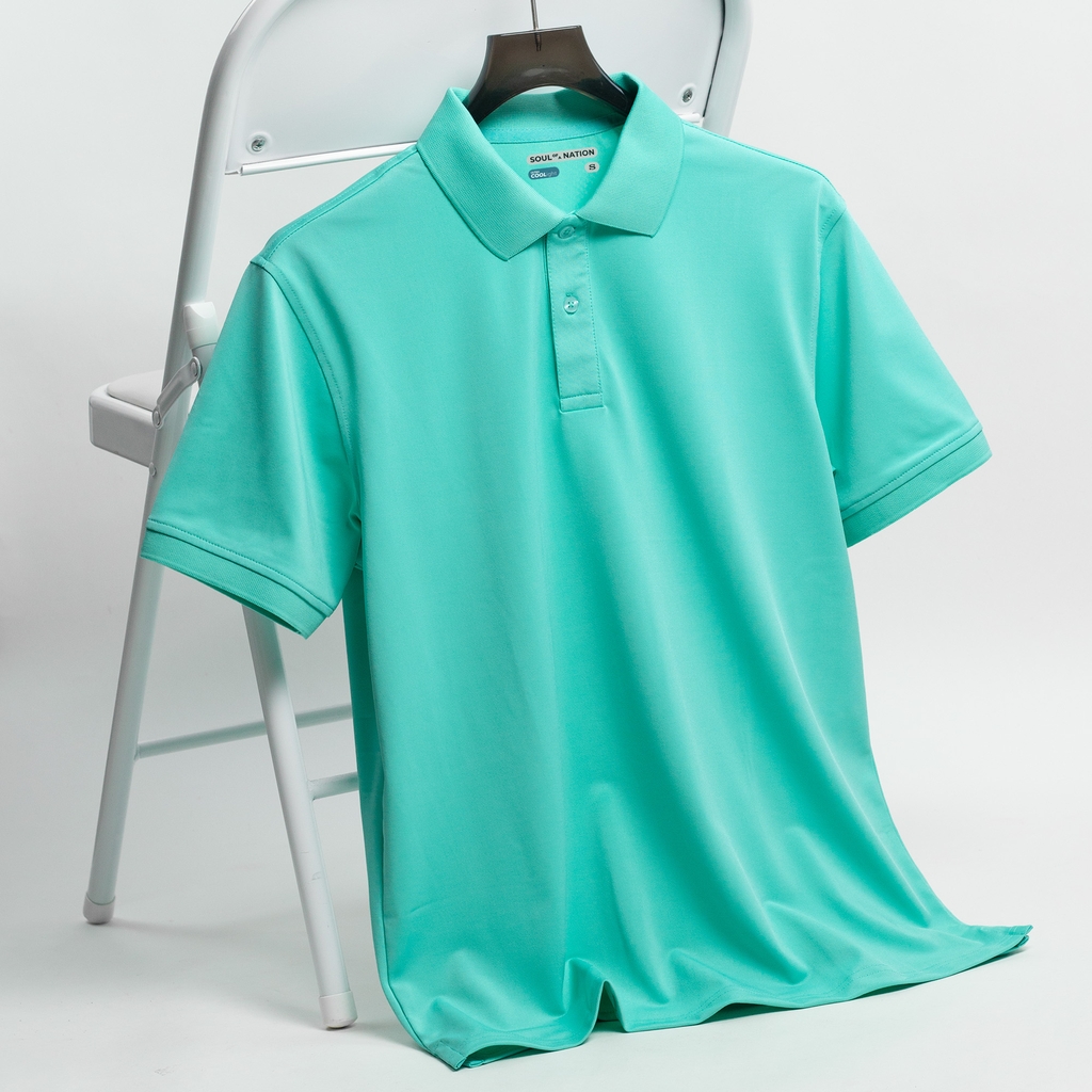 Áo Polo - Ultra COOLight Trơn Basic Gam Màu Sáng