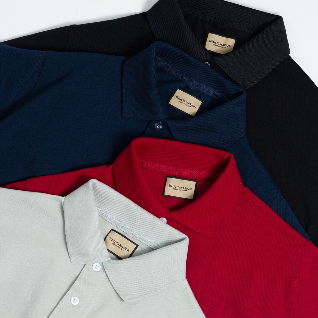 Áo Polo - Patch Thêu Lá Cờ Việt Nam