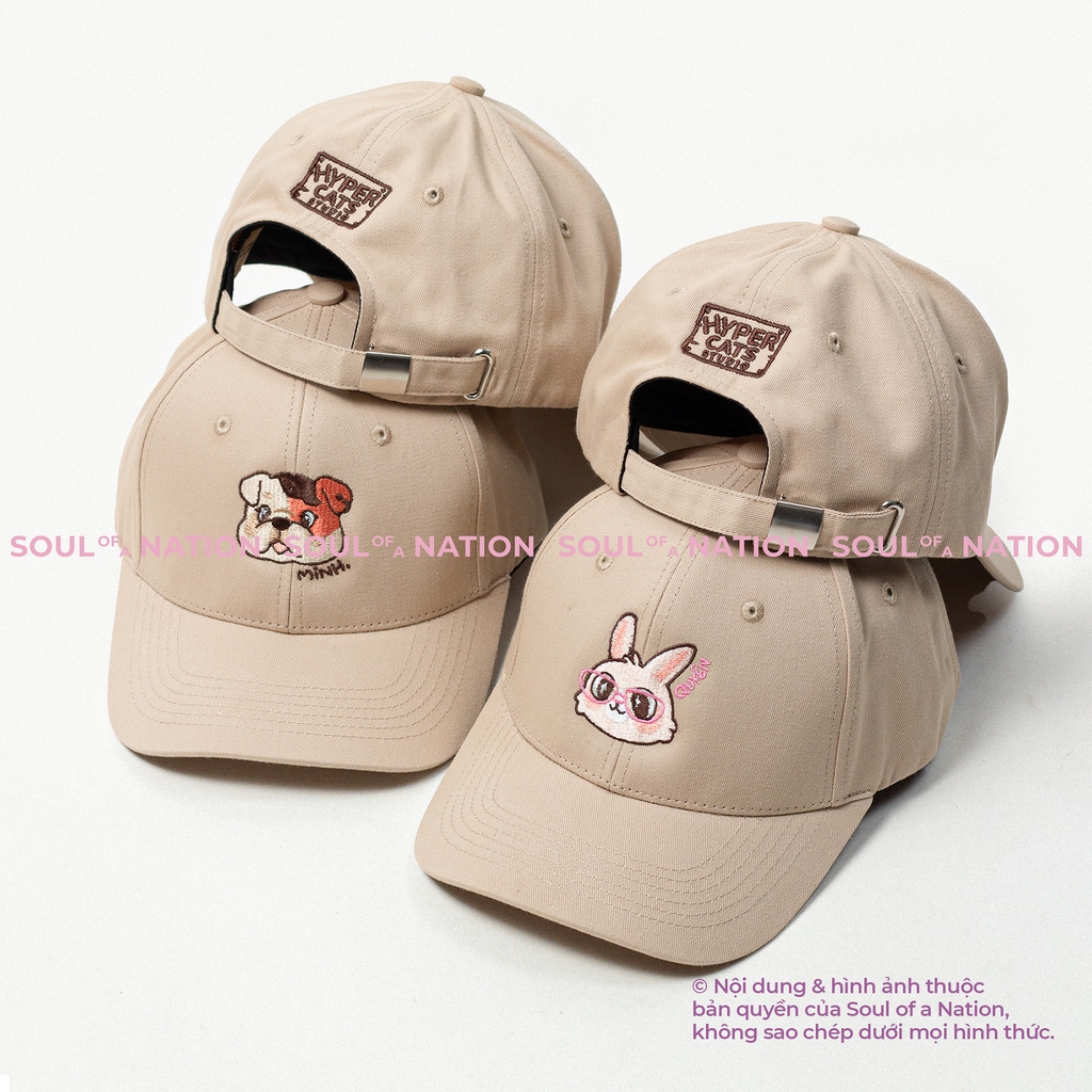 Dự án Nón lưỡi trai đồng phục thêu HYPER CATS theo yêu cầu