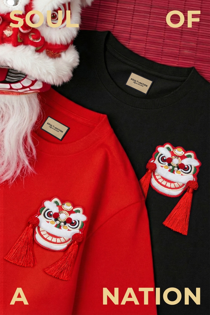 Áo Thun - Thêu Patch Lân Việt 2026