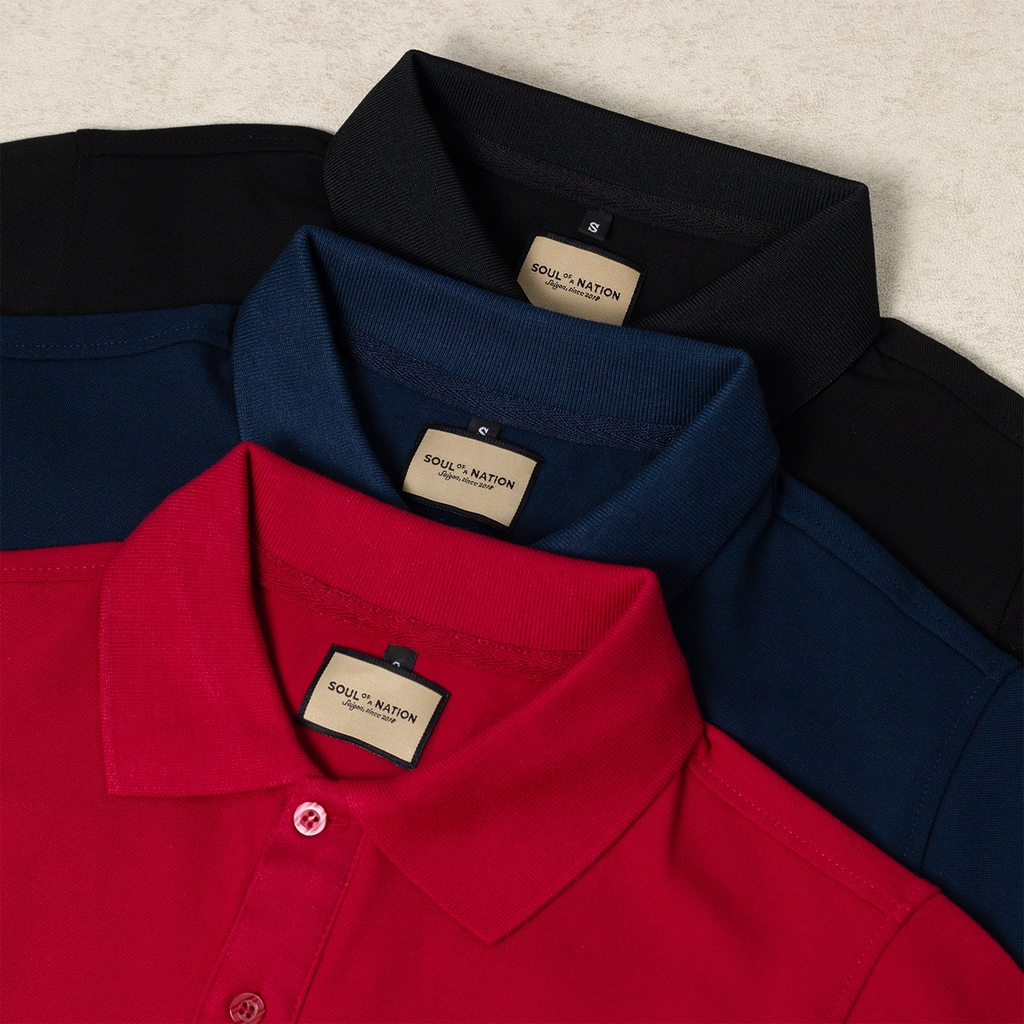 Áo Polo Cotton Pique - Thêu 12 Con Giáp Tinh Tế