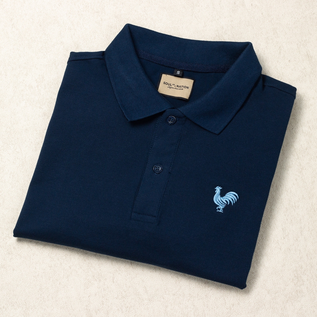 Áo Polo Cotton Pique - Thêu 12 Con Giáp Tinh Tế