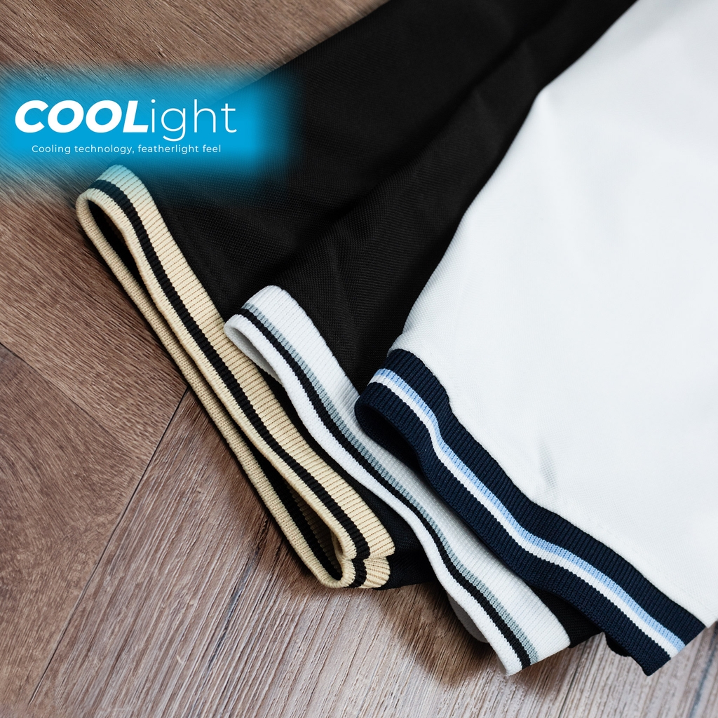 Áo Polo COOLight Phối Cổ - Thêu 12 Con Giáp Tinh Tế