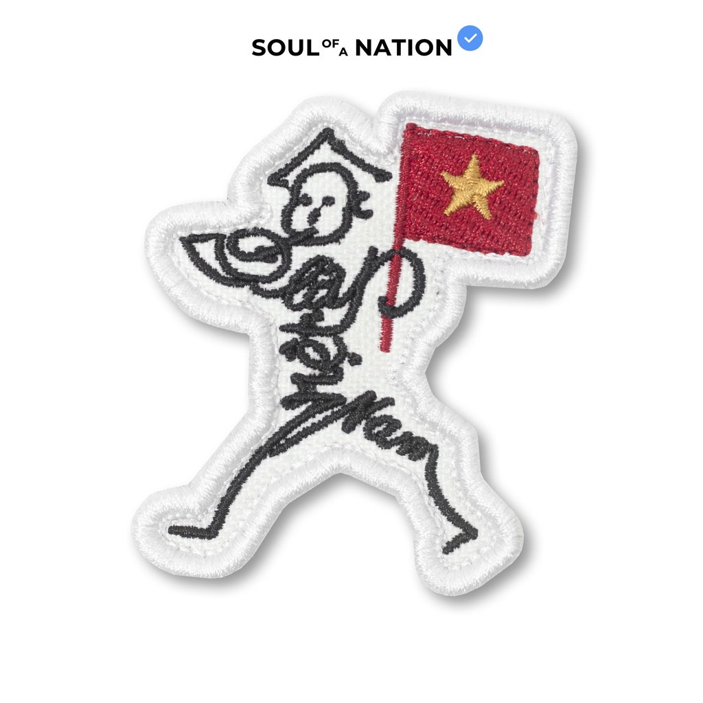 Patch Thêu - Ký Họa Của Bác Hồ
