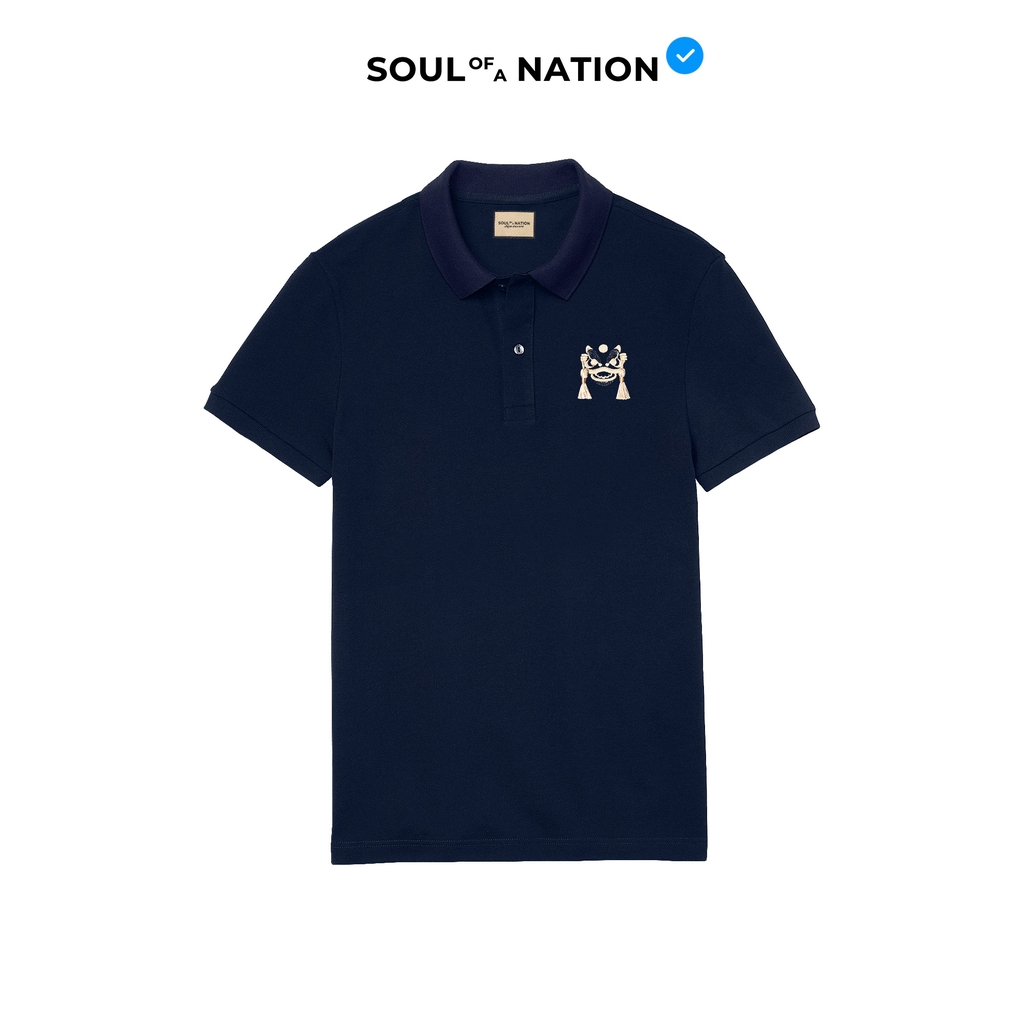 Áo Polo - Thêu Kim Lân Cát Tường