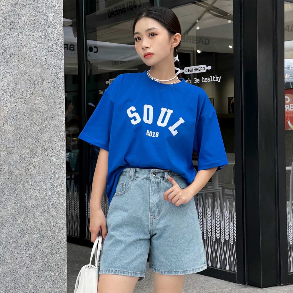 Quần Short Jeans Nữ Cạp Cao