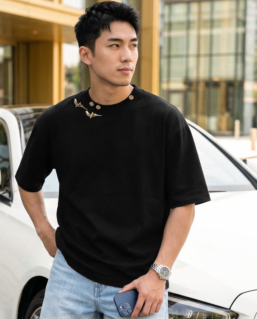 Áo Thun - Chim Lạc Khoen Kim Loại