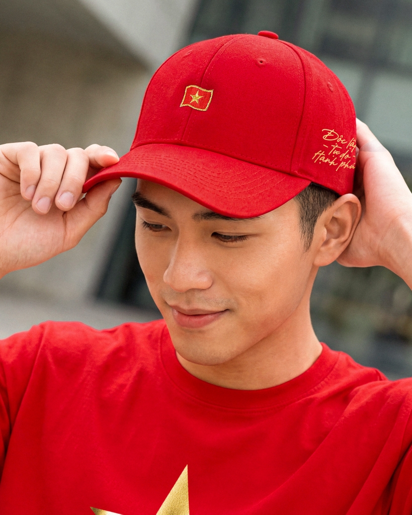 Nón Lưỡi Trai - Thêu Quốc Kỳ Việt Nam