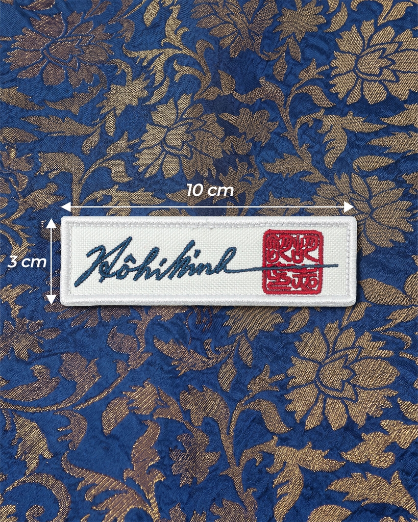 Patch Thêu - Ấn Ký Bác Hồ