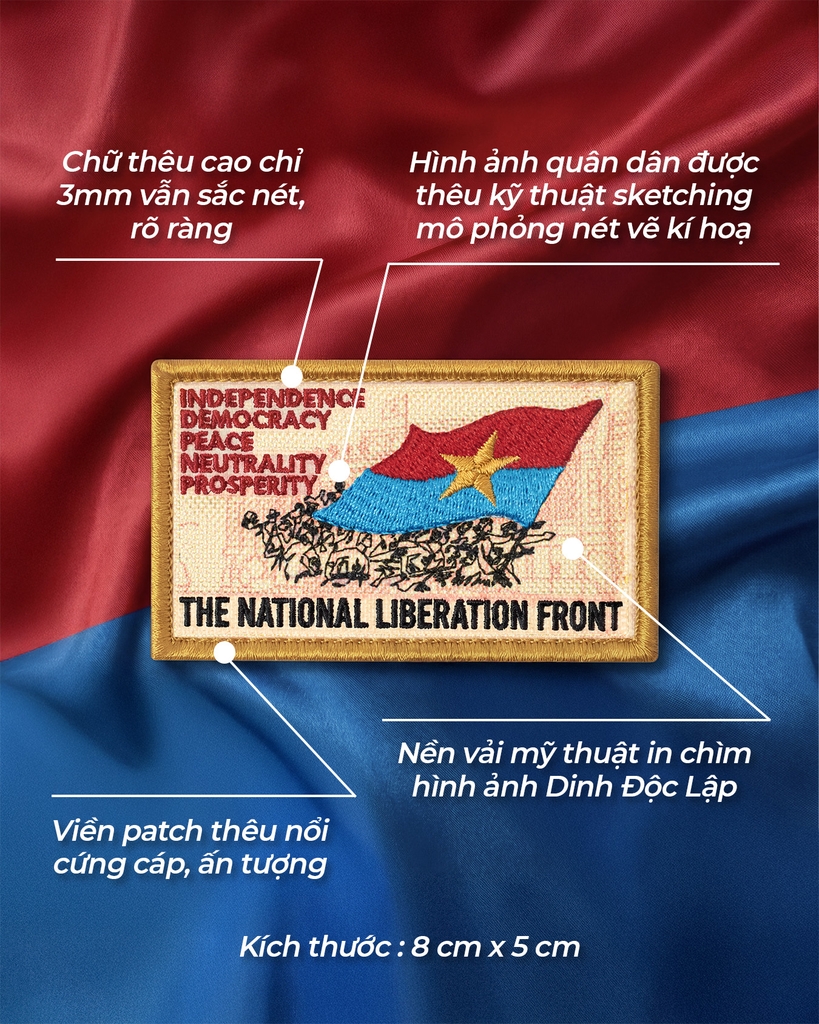 Patch Thêu - Độc Lập