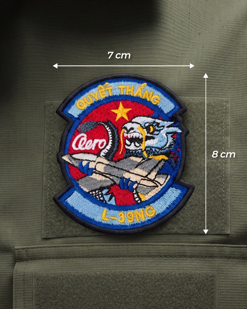 Patch Thêu - Rồng Thép Quyết Thắng (Bản Sưu Tầm Đặc Biệt)