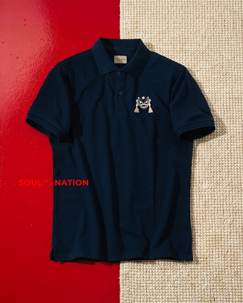 Áo Polo - Thêu Kim Lân Cát Tường