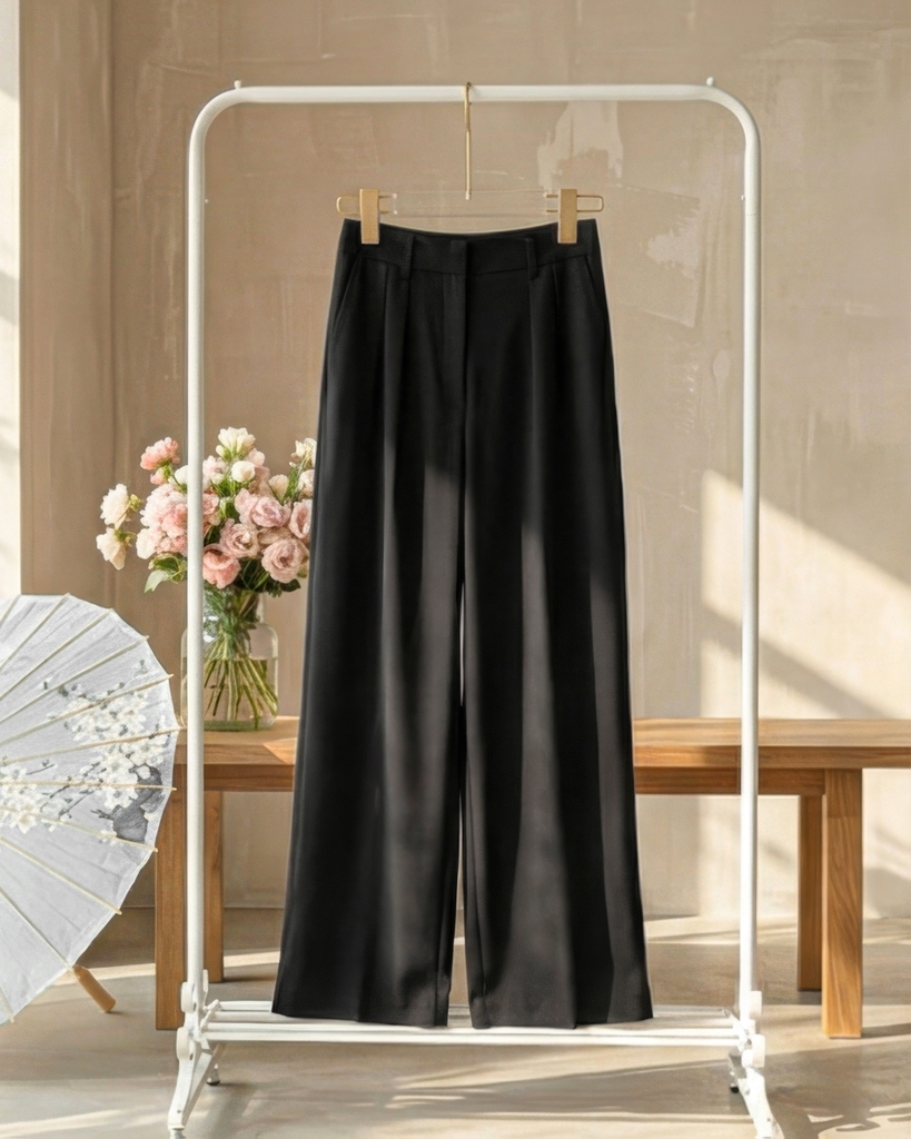 Combo Áo Yếm + Quần Trouser Nữ
