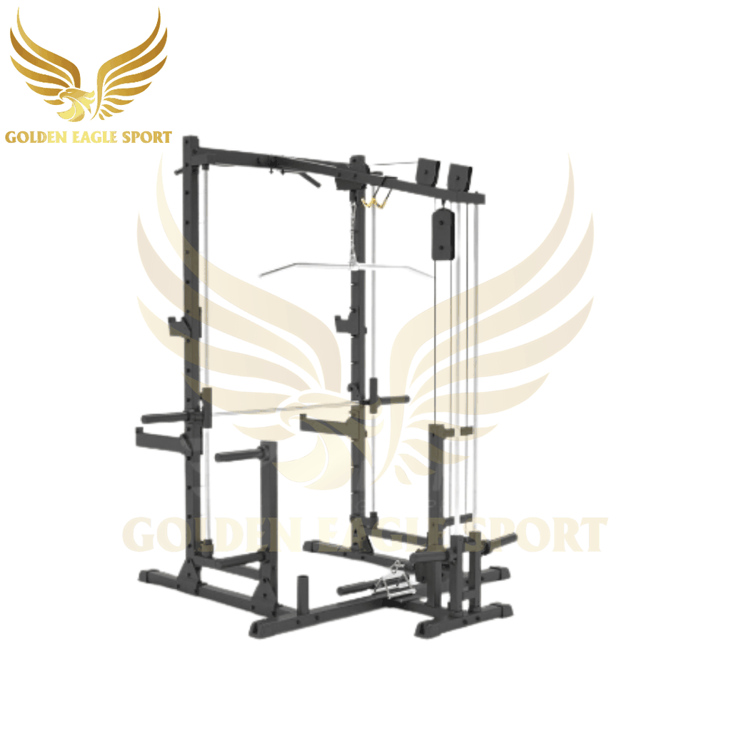 Impulse IFP1721 Khung gánh tạ đa năng Smith/Rack [Half Cage Smith Machine]