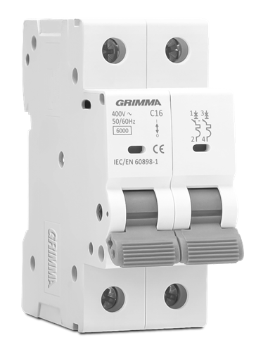 Aptomat MCB Grimma 2P