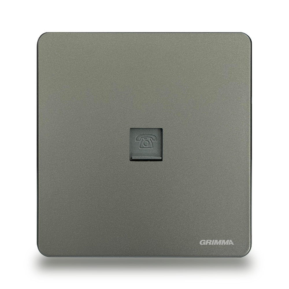 Bộ ổ cắm đơn điện thoại Grimma G41TEL
