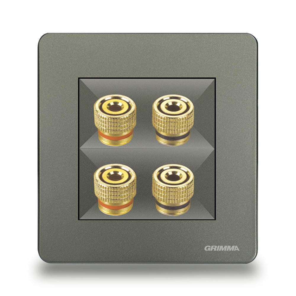 Bộ ổ cắm loa đôi Grimma G42A