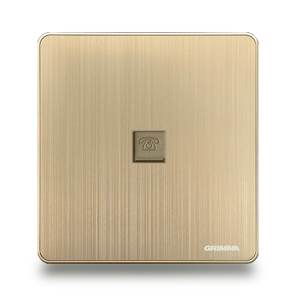 Bộ ổ cắm đơn điện thoại Grimma G5G1TEL