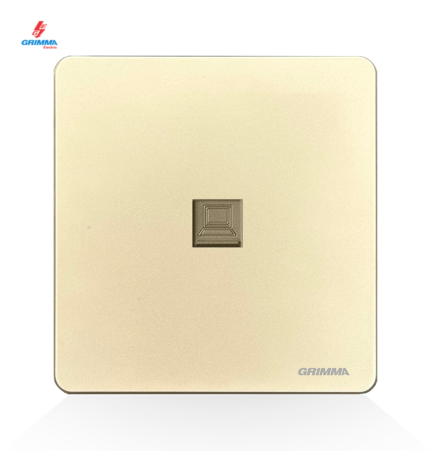 Bộ ổ cắm đơn mạng Grimma G3G1PC
