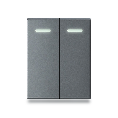 Hạt công tắc đôi 2 chiều size M Grimma G8 series, G8K2212