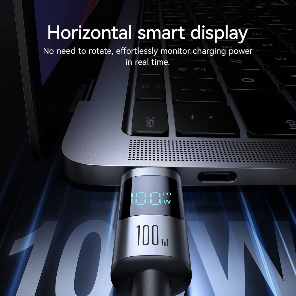 Cáp sạc Joyroom Prism Pro có màn hình hiển thị công suất , truyền data