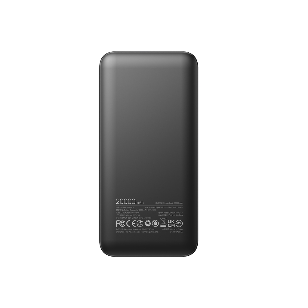 Sạc dự phòng 20000mAh Joyroom PBF14 sạc nhanh 2.4A đèn hiển thị dung lượng