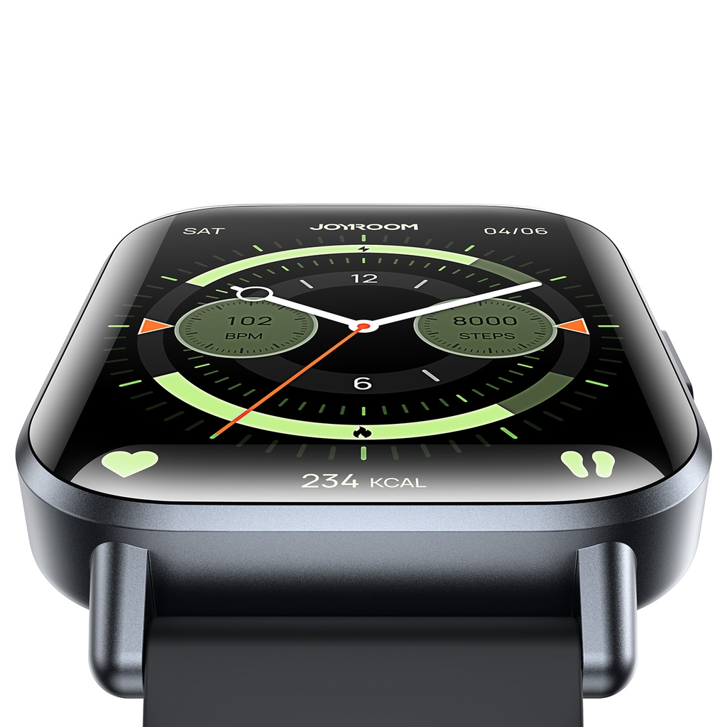Đồng hồ thông minh Joyroom FT3s Fit life Series Smart Watch tích hợp hơn 90 môn thể thao và đo sức khỏe nhịp tim, huyết áp, SPO2 màn hình sắc nét