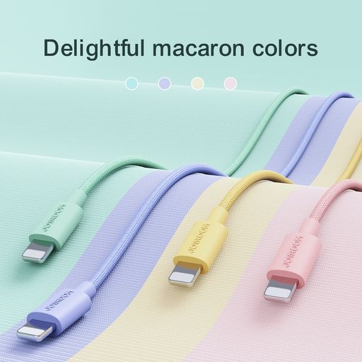 Cáp sạc Joyroom 20W sạc nhanh Silicone Lightning fast charging cable