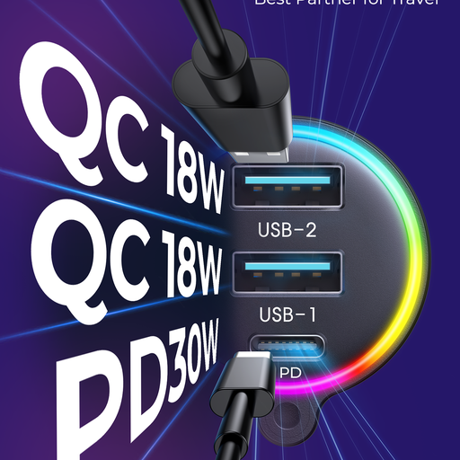 Tẩu sạc nhanh Joyroom hỗ trợ phát nhạc qua Bluetooth CL18 Car Wireless FM Transmitter