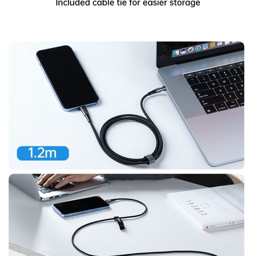 Cáp sạc Joyroom S-UL012A3 2.4A USB to iPhone tự ngắt dùng cho iPhone