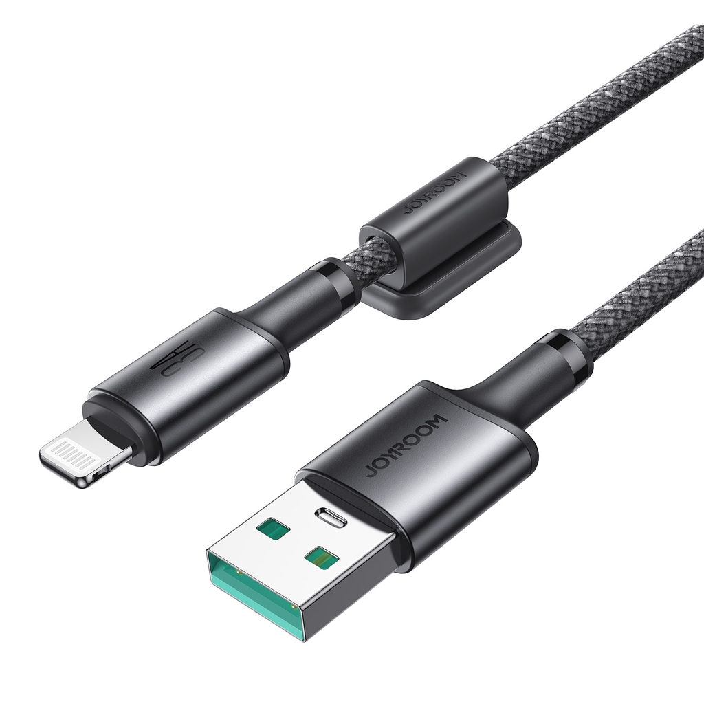 Cáp sạc Joyroom A50 Unlimited tích hợp bộ cố định cáp nam châm sạc nhanh 3A truyền dữ liệu USB to Lightning dùng cho iPhone, iPad