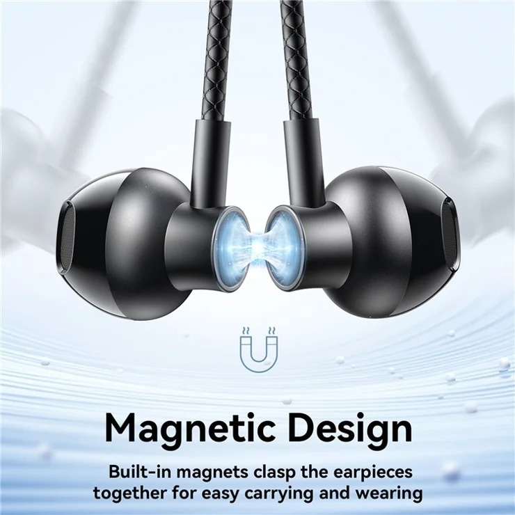 Tai nghe không dây Joyroom D8 đeo cổ bluetooth v5.4 pin sử dụng lên đến 24 tiếng