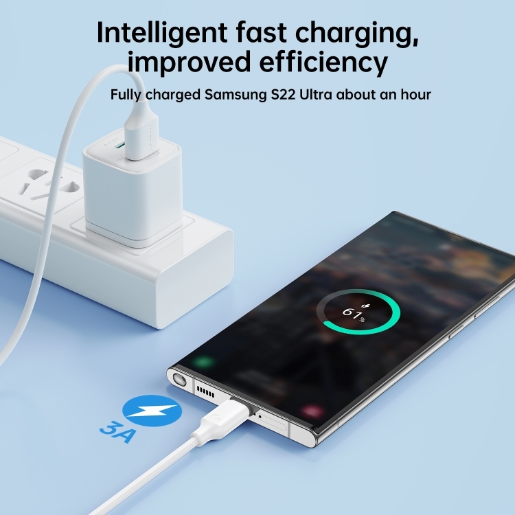 Cáp sạc Joyroom S-UC027A9 3A USB C Fast Charging Data Cable