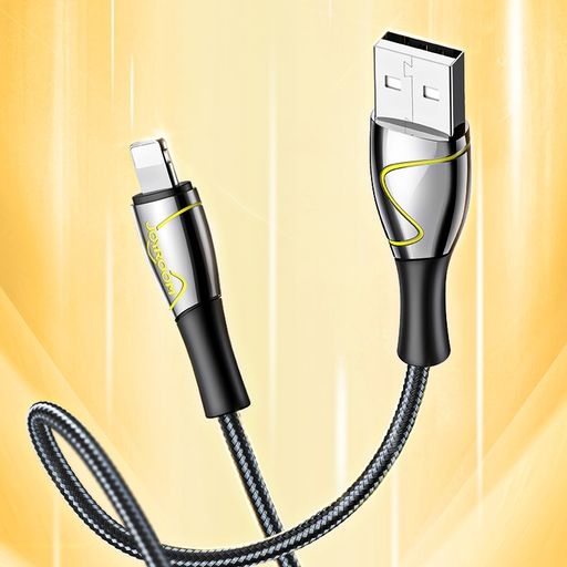 Cáp sạc Joyroom S-1230K6 Mermaid series Lightning 2.4A data cable 1.2m-black