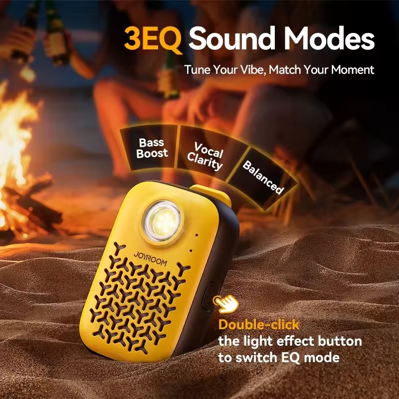 Loa Di Động Mini Joyroom Maya MS03 Wearable Bluetooth 5.4 – Đỉnh Cao Đa Năng, Chống Nước IP67, Chuẩn Cho Cuộc Sống Năng Động