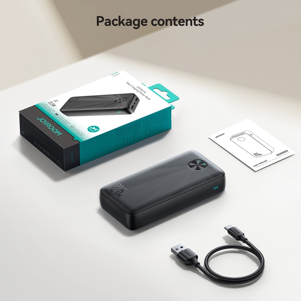 Sạc dự phòng 22.5W Joyroom PBF16 LED Fast Charging Power Bank 20000mAh