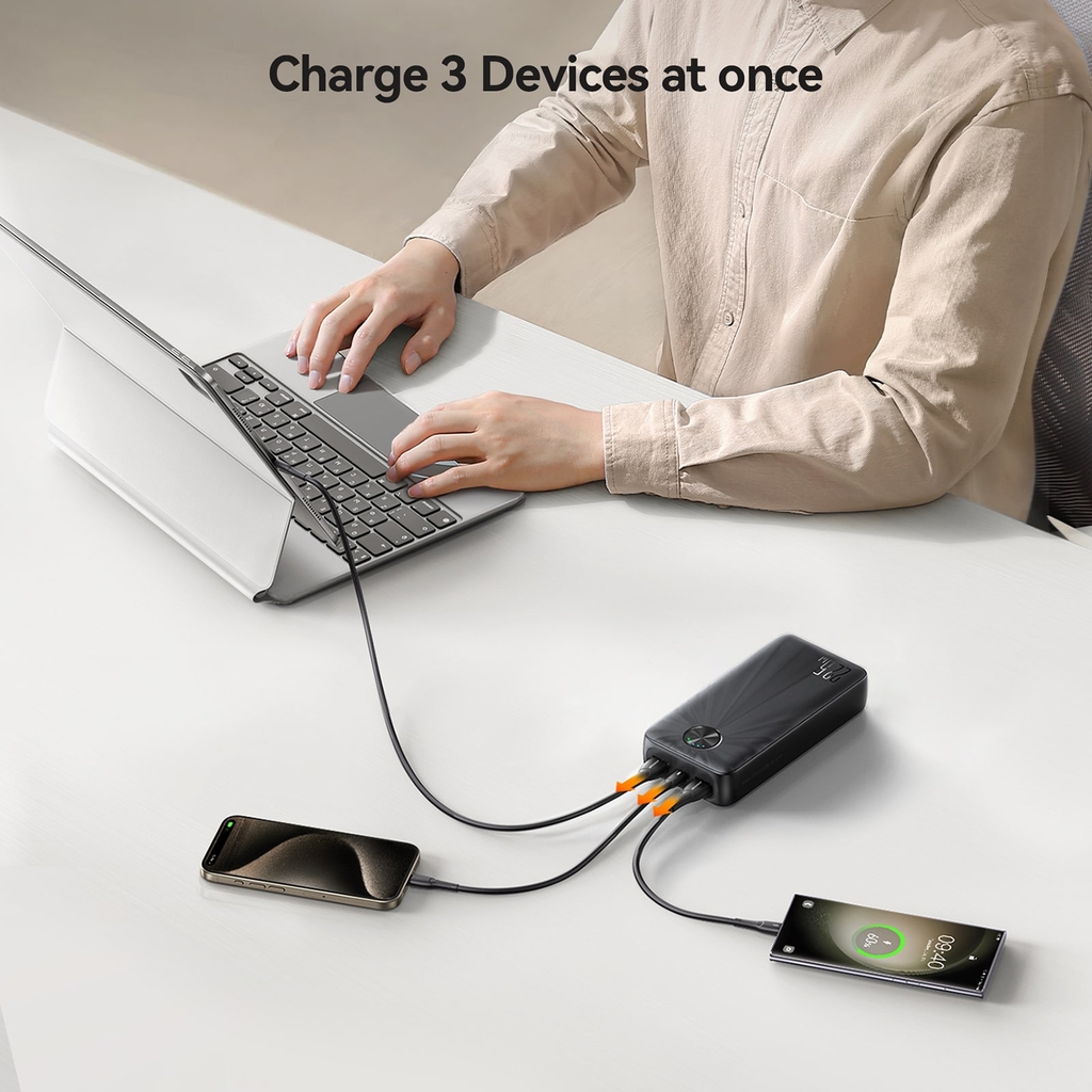 Sạc dự phòng 22.5W Joyroom PBF16 LED Fast Charging Power Bank 20000mAh
